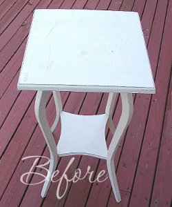 Square Table (Before)