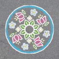 Summer Fun: Stenciled Sidewalk Mandalas