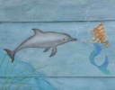 Stenciled Mural